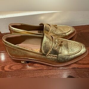 Gold Metallic Women's Loafer - Sam Edelman size 8.5